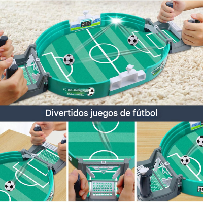 Juego Tablero Fútbol Futbolin De Mesa